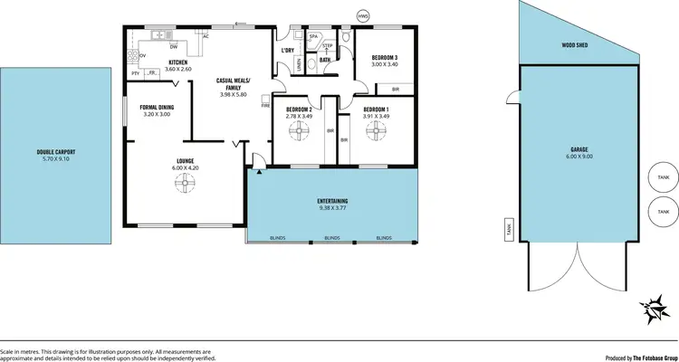 Floorplan of Homely house listing, 147 Upper Sturt Rd, Upper Sturt SA 5156
