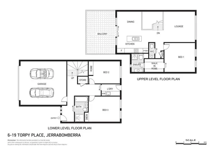 Floorplan of Homely townhouse listing, 6/19 Torpy Place, Jerrabomberra NSW 2619