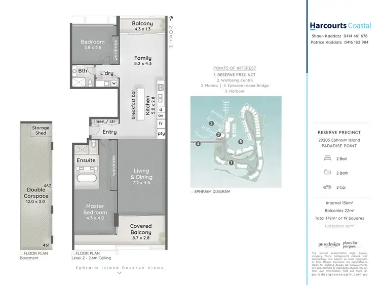 Floorplan of Homely apartment listing, 29205 Ephraim Island, Paradise Point QLD 4216