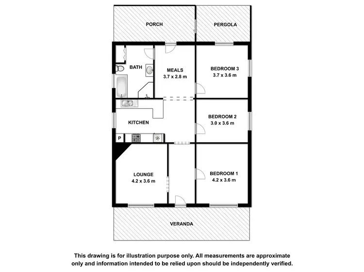 Floorplan of Homely house listing, 10 Wilson Street, Mount Gambier SA 5290