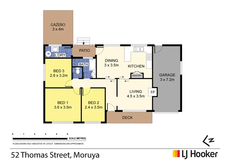 Floorplan of Homely house listing, 52 Thomas Street, Moruya NSW 2537