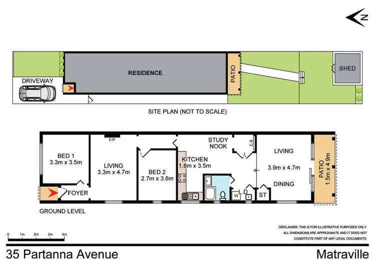 Floorplan of Homely house listing, 35 Partanna Avenue, Matraville NSW 2036