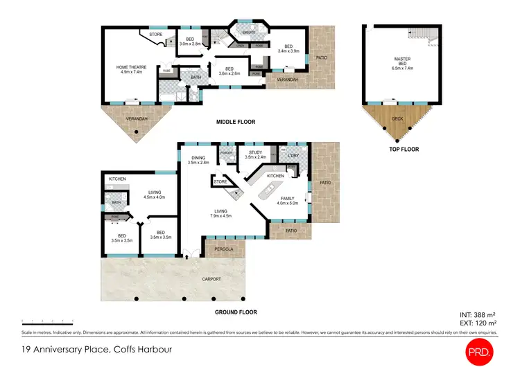 Floorplan of Homely house listing, 19 Anniversary Place, Coffs Harbour NSW 2450