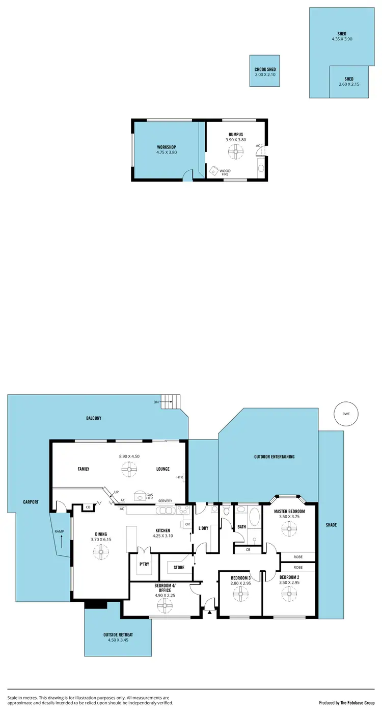 Floorplan of Homely house listing, 14 Jacaranda Drive, Coromandel Valley SA 5051