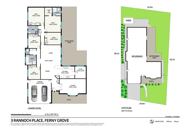 Floorplan of Homely house listing, 3 Rannoch Place, Ferny Grove QLD 4055