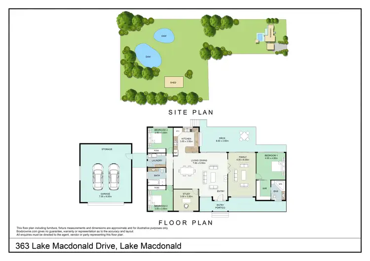 Floorplan of Homely house listing, 363 Lake Macdonald Drive, Lake Macdonald QLD 4563