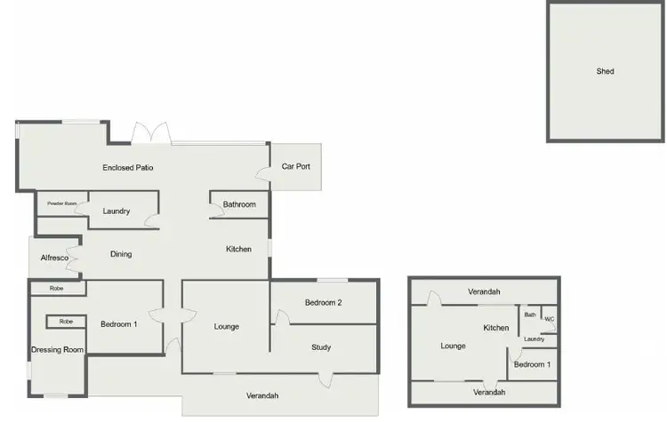 Floorplan of Homely house listing, 93 Palmer Road, Collie WA 6225