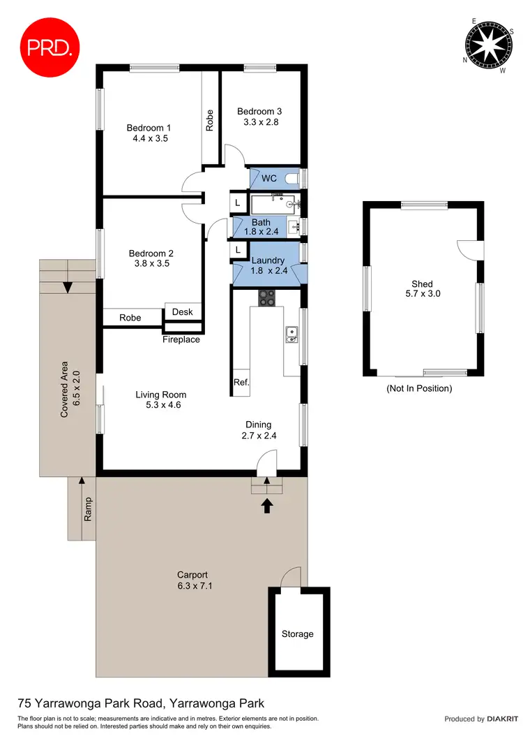 Floorplan of Homely house listing, 75 Yarrawonga Park Road, Yarrawonga Park NSW 2264