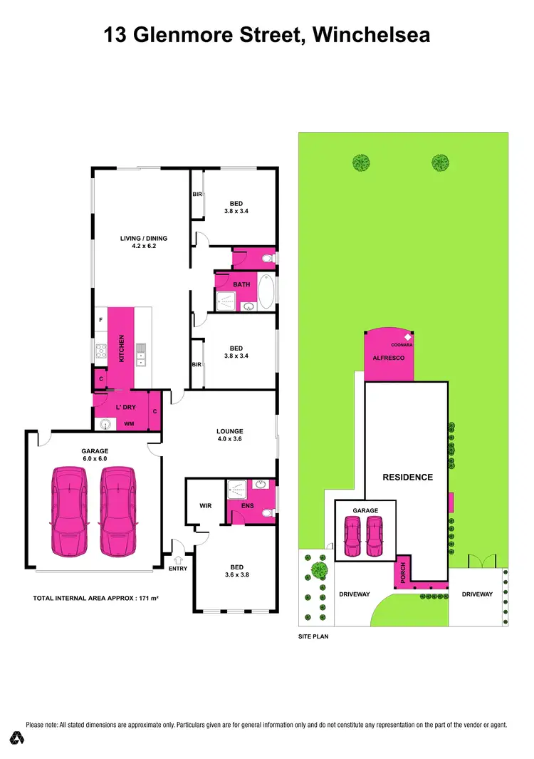Floorplan of Homely house listing, 13 Glenmore Street, Winchelsea VIC 3241