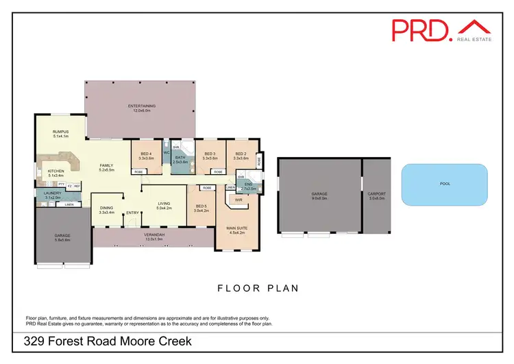 Floorplan of Homely house listing, 329 Forest Road, Tamworth NSW 2340
