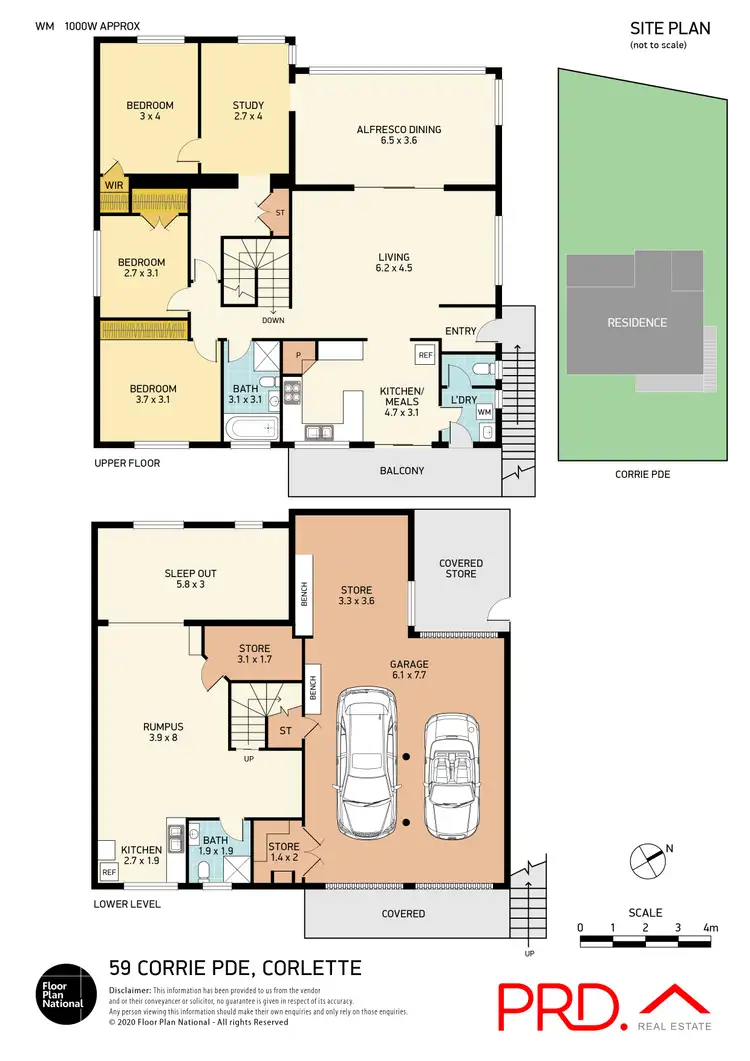 Floorplan of Homely house listing, 59 Corrie Parade, Corlette NSW 2315