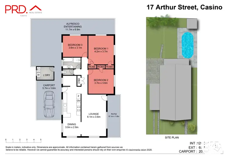 Floorplan of Homely house listing, 17 Arthur Street, Casino NSW 2470