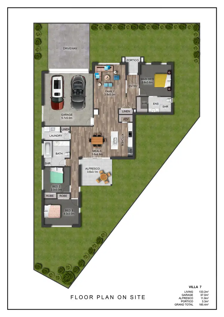 Floorplan of Homely house listing, 7/ 23 Quandong Place, Kew NSW 2439