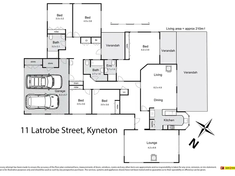 Floorplan of Homely house listing, 9-11 Latrobe Street, Kyneton VIC 3444