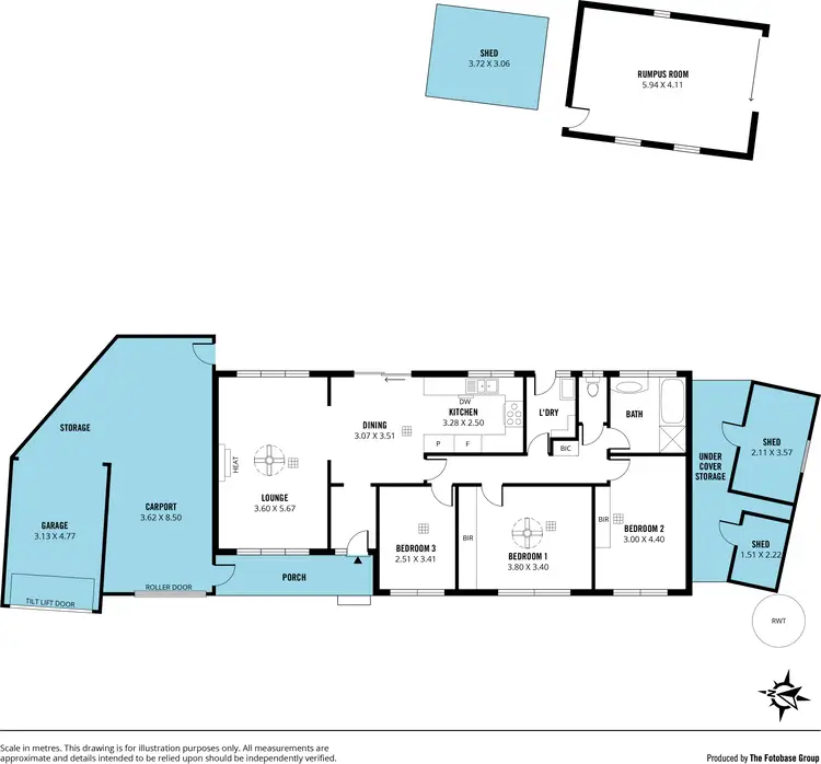 Floorplan of Homely house listing, 10 Capeview Crescent, Hackham SA 5163