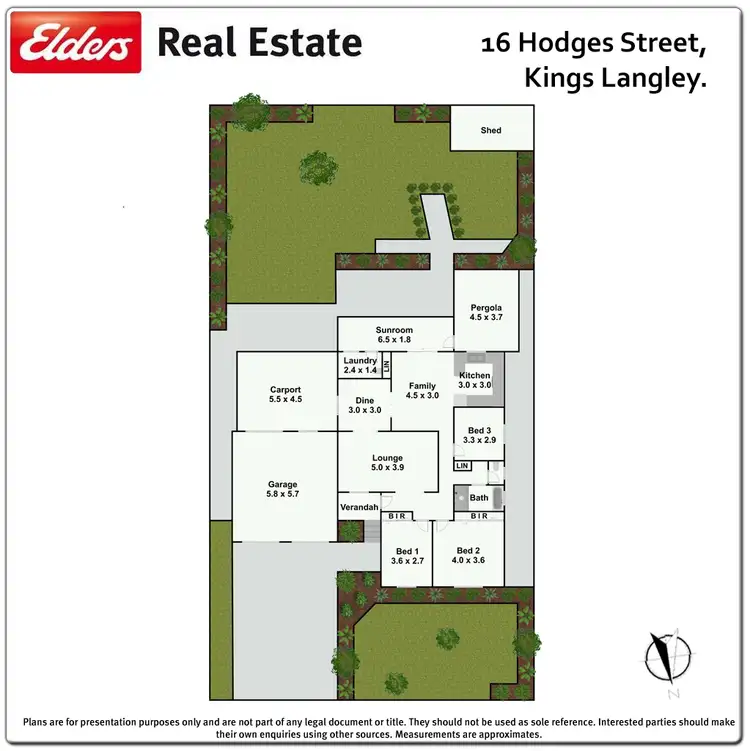 Floorplan of Homely house listing, 16 Hodges Street, Kings Langley NSW 2147