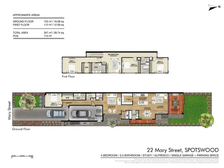 Floorplan of Homely house listing, 22 Mary Street, Spotswood VIC 3015