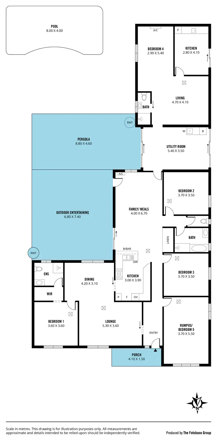 Floorplan of Homely house listing, 10 Standfield Road, Aldinga Beach SA 5173