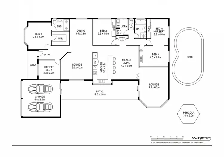 Floorplan of Homely house listing, 17 Yellowjack Cres, Albany Creek QLD 4035