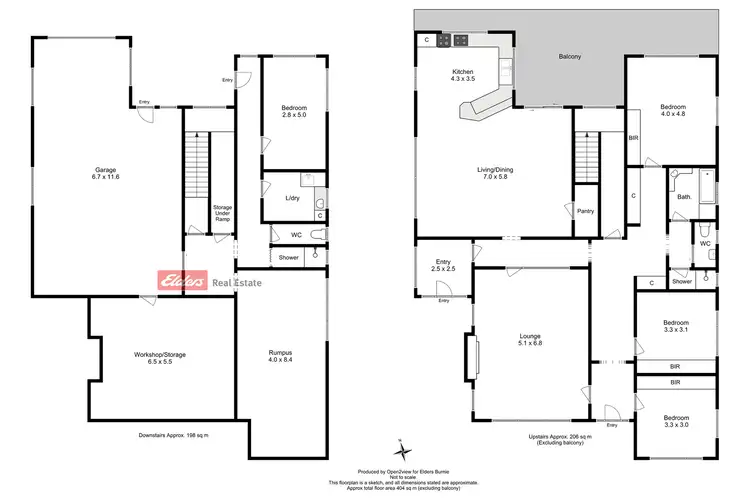Floorplan of Homely house listing, 26 Thorne Street, Upper Burnie TAS 7320