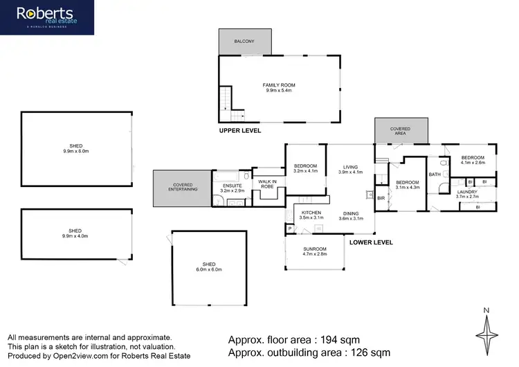 Floorplan of Homely rural property listing, 1357 Dolphin Sands Road, Dolphin Sands TAS 7190