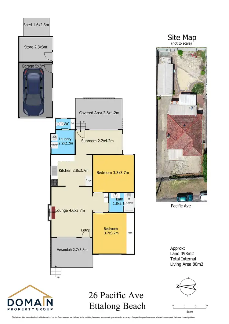 Floorplan of Homely house listing, 26 Pacific Avenue, Ettalong Beach NSW 2257