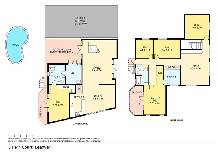 Floorplan of Homely house listing, 3 Fern Court, Leanyer NT 812
