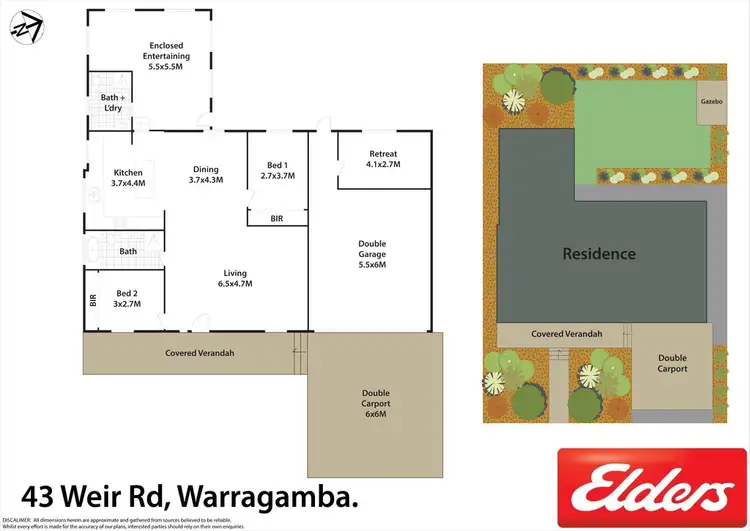 Floorplan of Homely house listing, 43 Weir Road, Warragamba NSW 2752