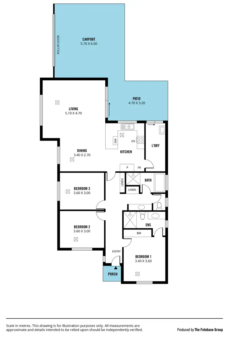 Floorplan of Homely house listing, 16 Columbus Street, Seaford Meadows SA 5169