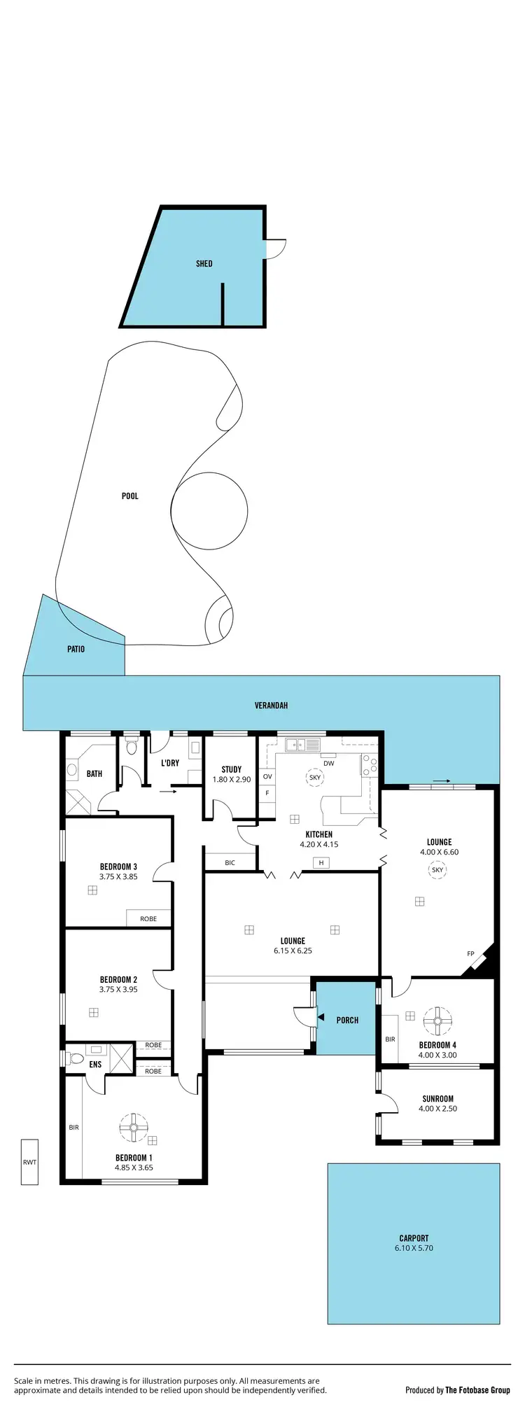 Floorplan of Homely house listing, 34 Gawler Street, Seaview Downs SA 5049