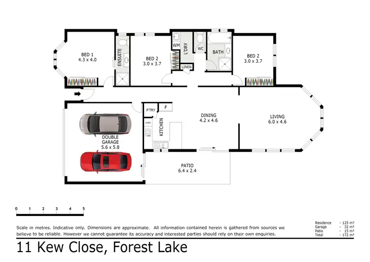 Floorplan of Homely house listing, 11 Kew Close, Forest Lake QLD 4078