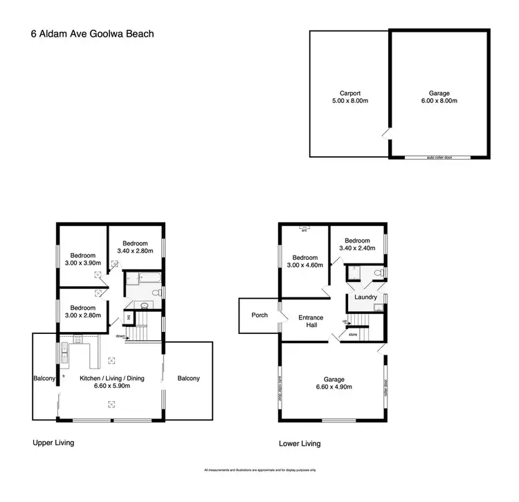 Floorplan of Homely house listing, 6 Aldam Avenue, Goolwa Beach SA 5214