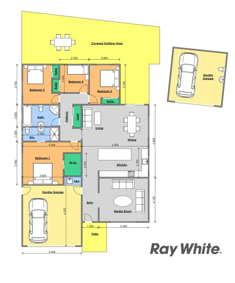 Floorplan of Homely house listing, 5 Hakea Close, Taree NSW 2430