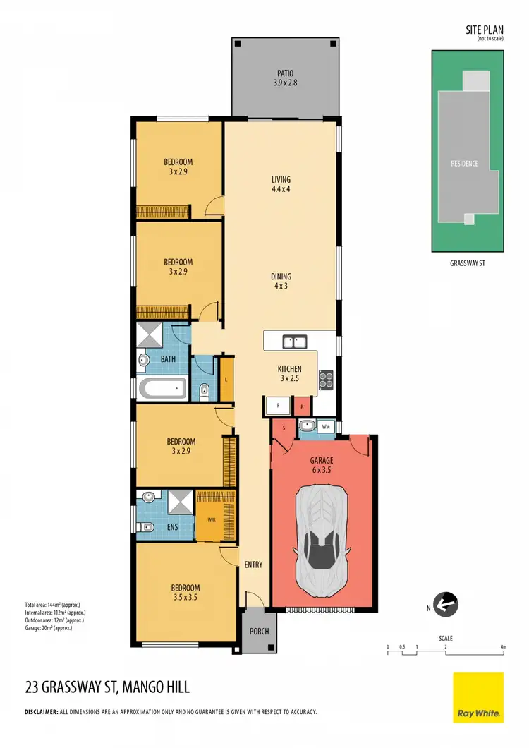 Floorplan of Homely house listing, 23 Grassway Street, Mango Hill QLD 4509