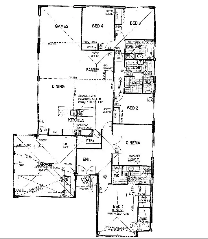 Floorplan of Homely house listing, 22 Berkeley Loop, Piara Waters WA 6112