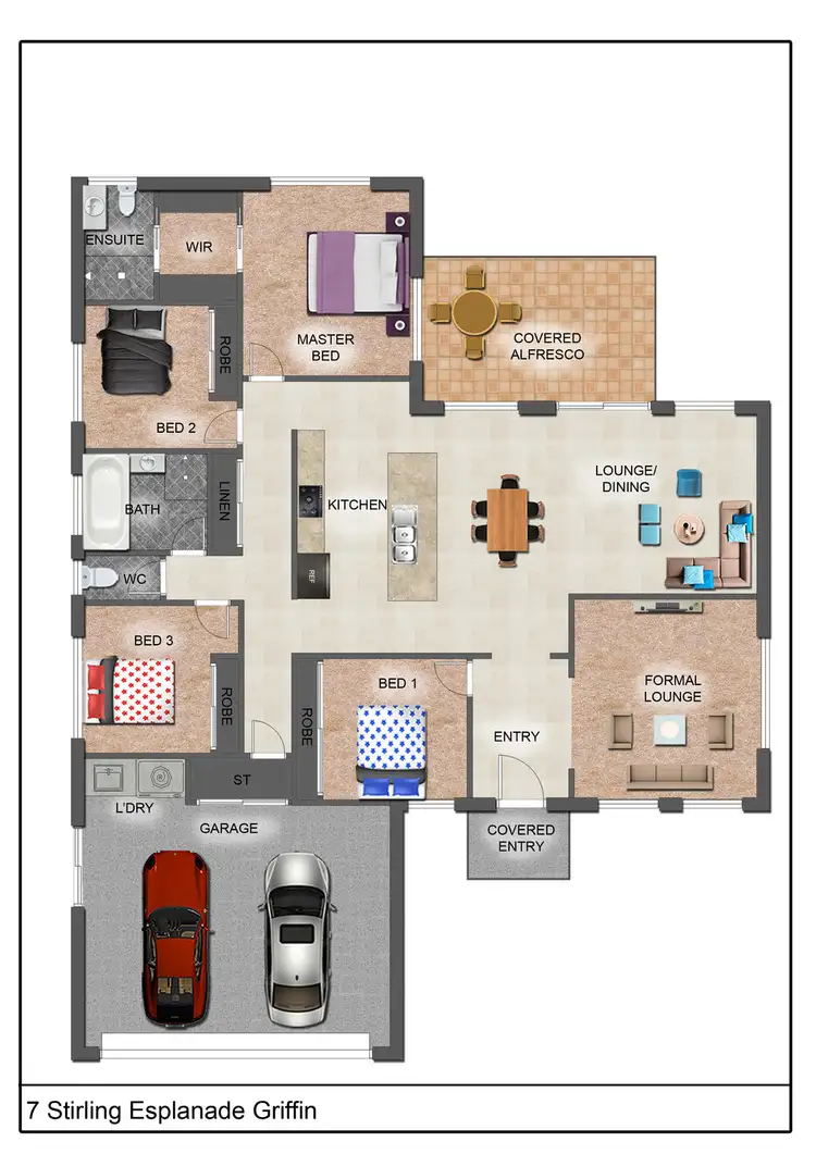Floorplan of Homely house listing, 7 Stirling Esplanade, Griffin QLD 4503