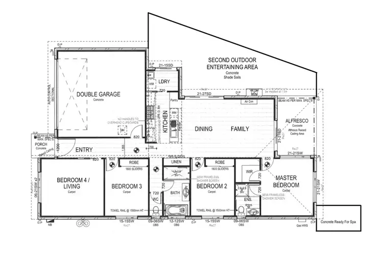 Floorplan of Homely house listing, 8 Alford Court, Maudsland QLD 4210