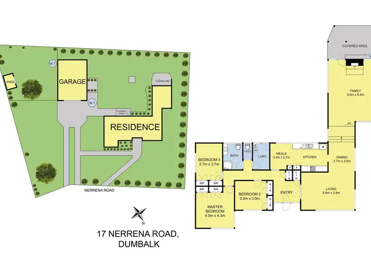 Floorplan of Homely house listing, 17 Nerrena Road, Dumbalk VIC 3956