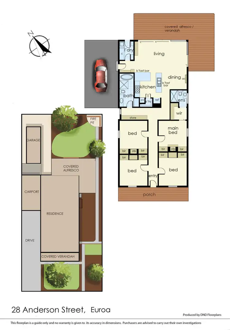Floorplan of Homely house listing, 28 Anderson Street, Euroa VIC 3666