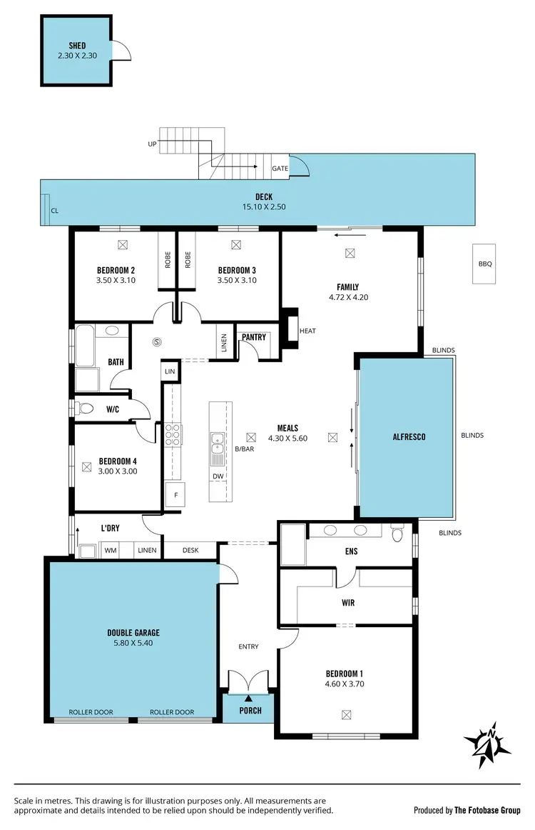 Floorplan of Homely house listing, 18 Adel Circuit, Huntfield Heights SA 5163
