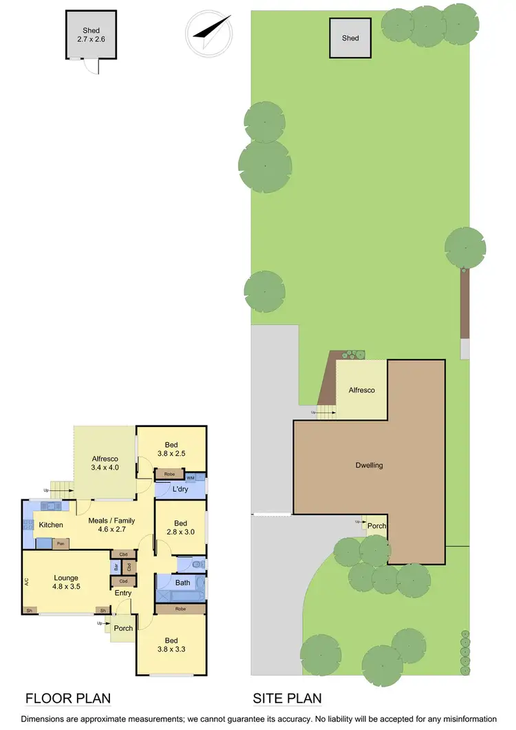 Floorplan of Homely house listing, 27 Vincent Street, Macleod VIC 3085