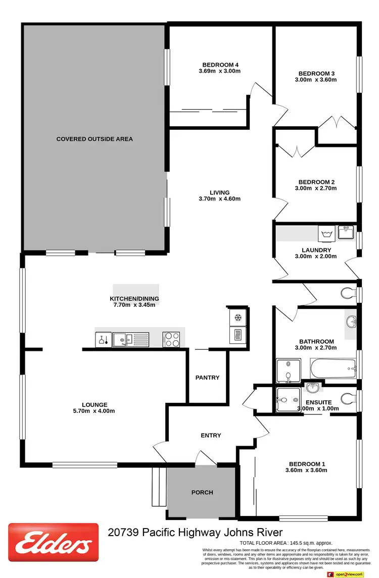 Floorplan of Homely house listing, 20739 Pacific Highway, Johns River NSW 2443