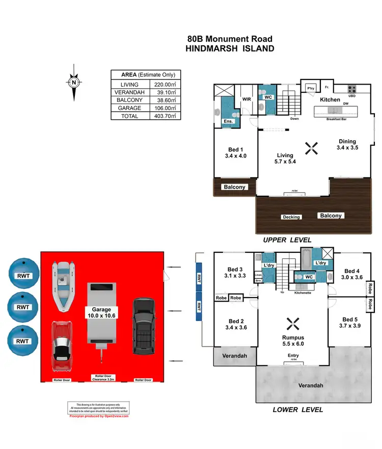 Floorplan of Homely house listing, 80B Monument Road, Hindmarsh Island SA 5214