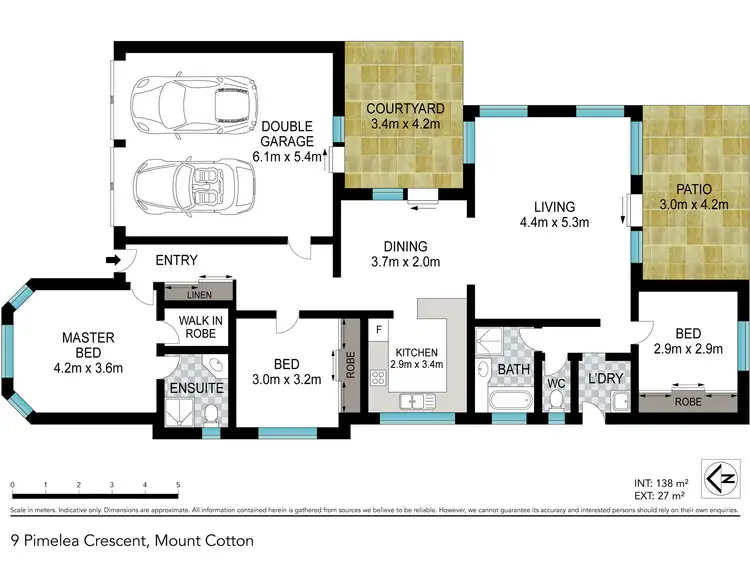 Floorplan of Homely house listing, 9 Pimelea Crescent, Mount Cotton QLD 4165