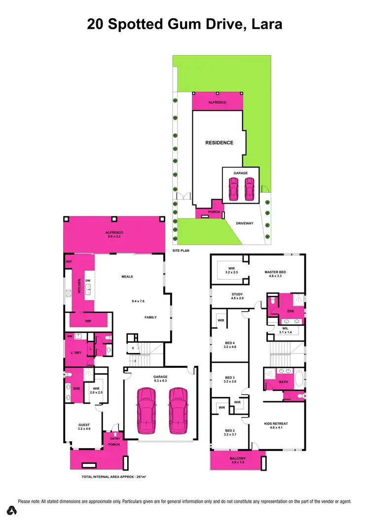 Floorplan of Homely house listing, 20 Spotted Gum Drive, Lara VIC 3212