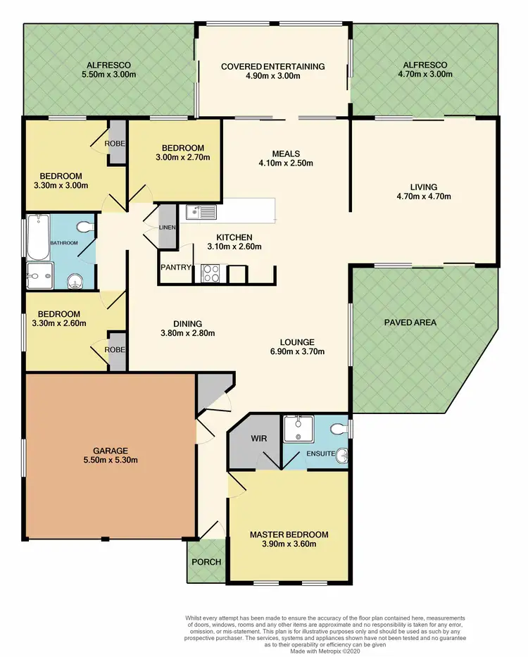 Floorplan of Homely house listing, 34 Canterbury Drive, Raworth NSW 2321