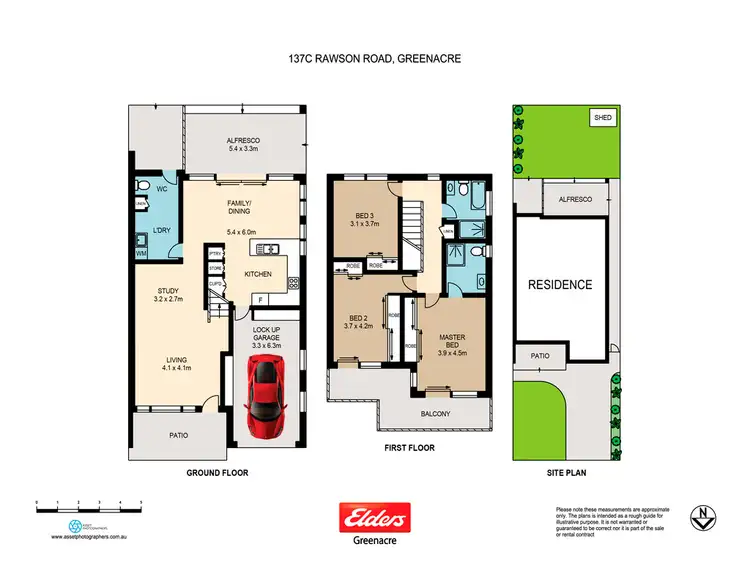 Floorplan of Homely semi-detached listing, 137c Rawson Road, Greenacre NSW 2190