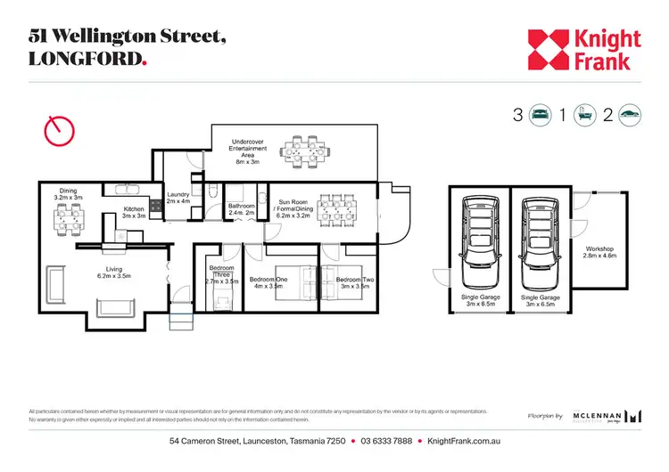 Floorplan of Homely house listing, 51 Wellington Street, Longford TAS 7301