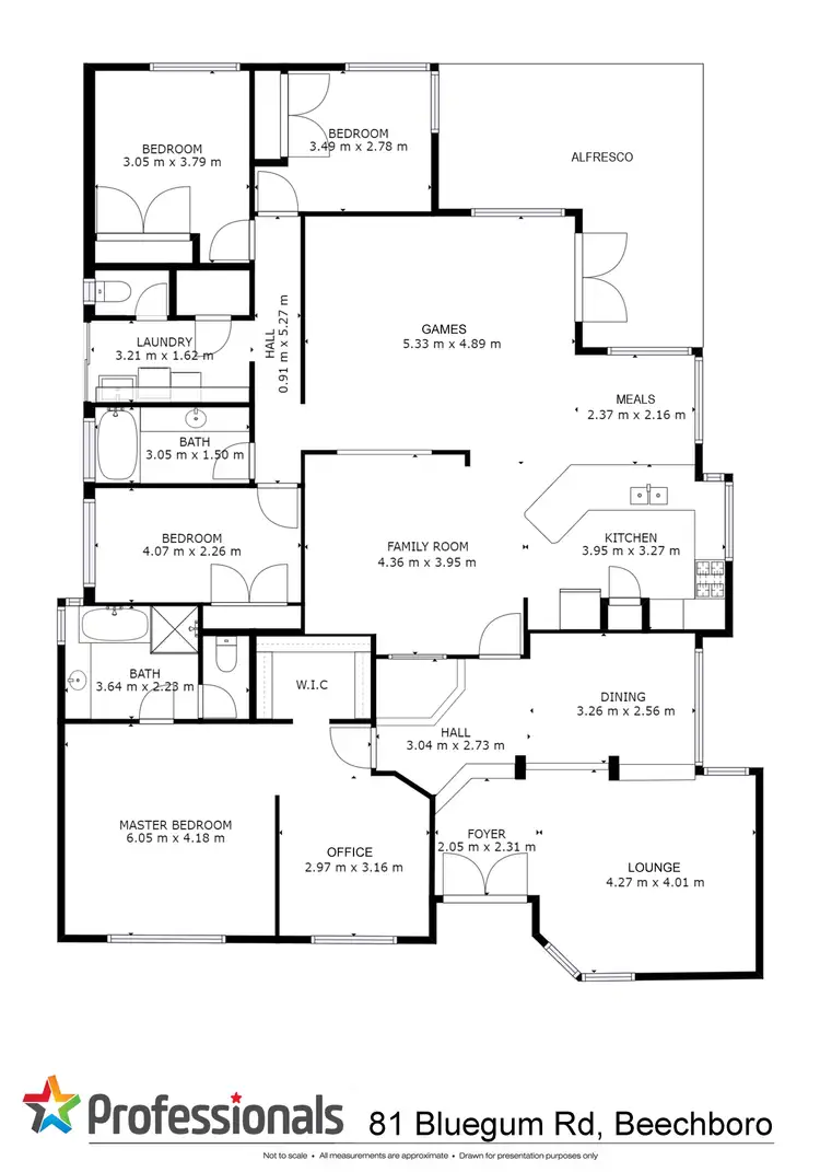 Floorplan of Homely house listing, 81 Bluegum Road, Beechboro WA 6063