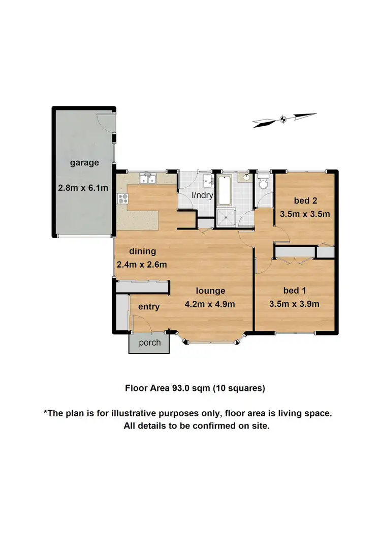 Floorplan of Homely unit listing, 4/15 McComb Street, Lilydale VIC 3140